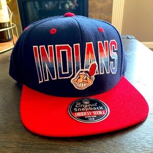 Cleveland Indians Chief Wahoo SnapBack American Needle Hat